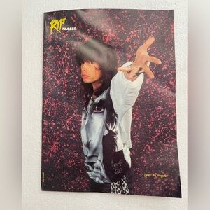 Rip pinup of Aerosmith’s Steven Tyler